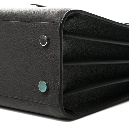 Saint Laurent Grained Calfskin Baby Sac De Jour Coal 10 of 11