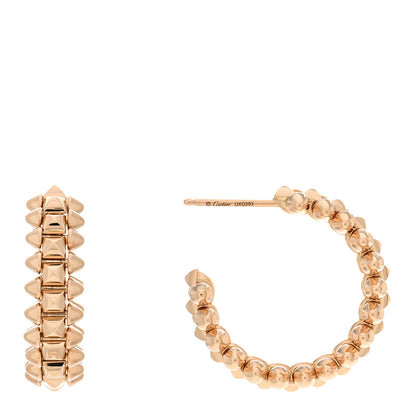Cartier 18K Pink Gold Small Clash de Cartier Earrings 1 of 5
