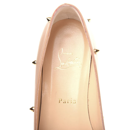 Christian Louboutin Nappa Degraspike Flats 39.5 Nude 8 of 10