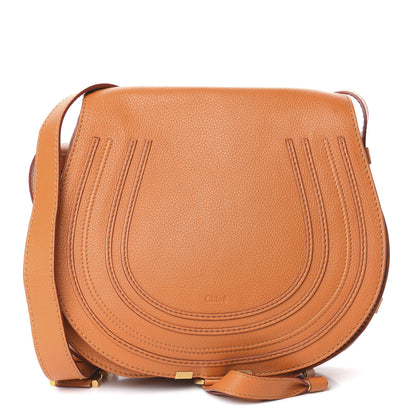 Chloe Calfskin Medium Marcie Round Crossbody Bag Indian Summer 1 of 8