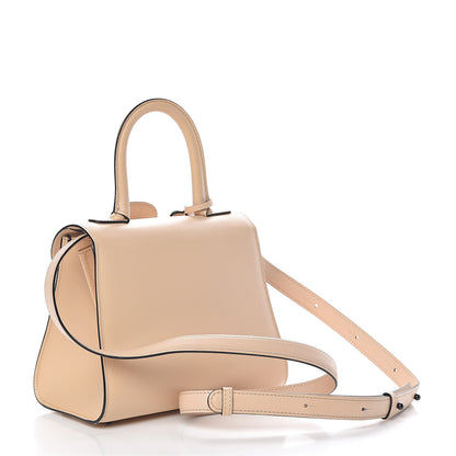 Delvaux Calfskin Mini Brillant Satchel Nude 3 of 12