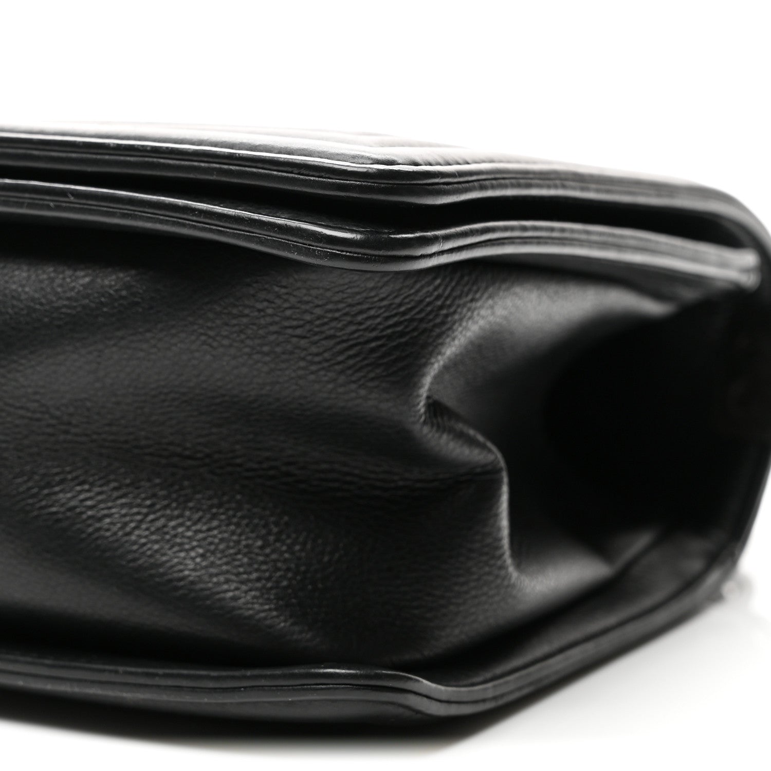 Chanel Calfskin Quilted Medium Boy Flap Black 10 of 10