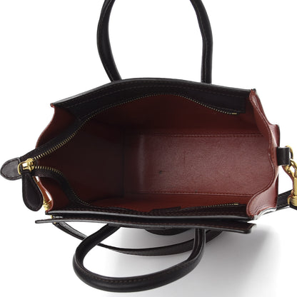 Celine Satin Calfskin Nano Tri-Color Luggage Orchid 5 of 10
