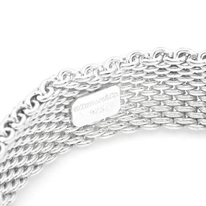Tiffany Sterling Silver Somerset Mesh Bracelet 3 of 3