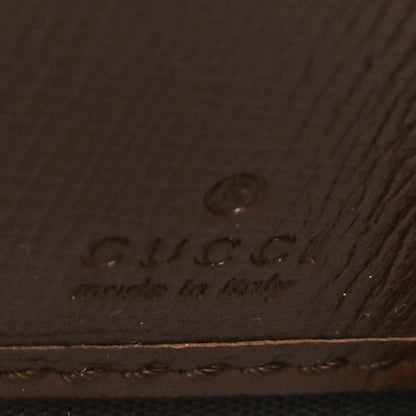 Gucci GG Supreme Monogram Azalea Calfskin Horsebit 1955 Wallet On Chain Beige Ebony Brown Sugar 7 of 11
