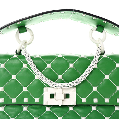 Valentino Garavani Nappa Small Free Rockstud Spike Shoulder Bag Peppermint 7 of 9