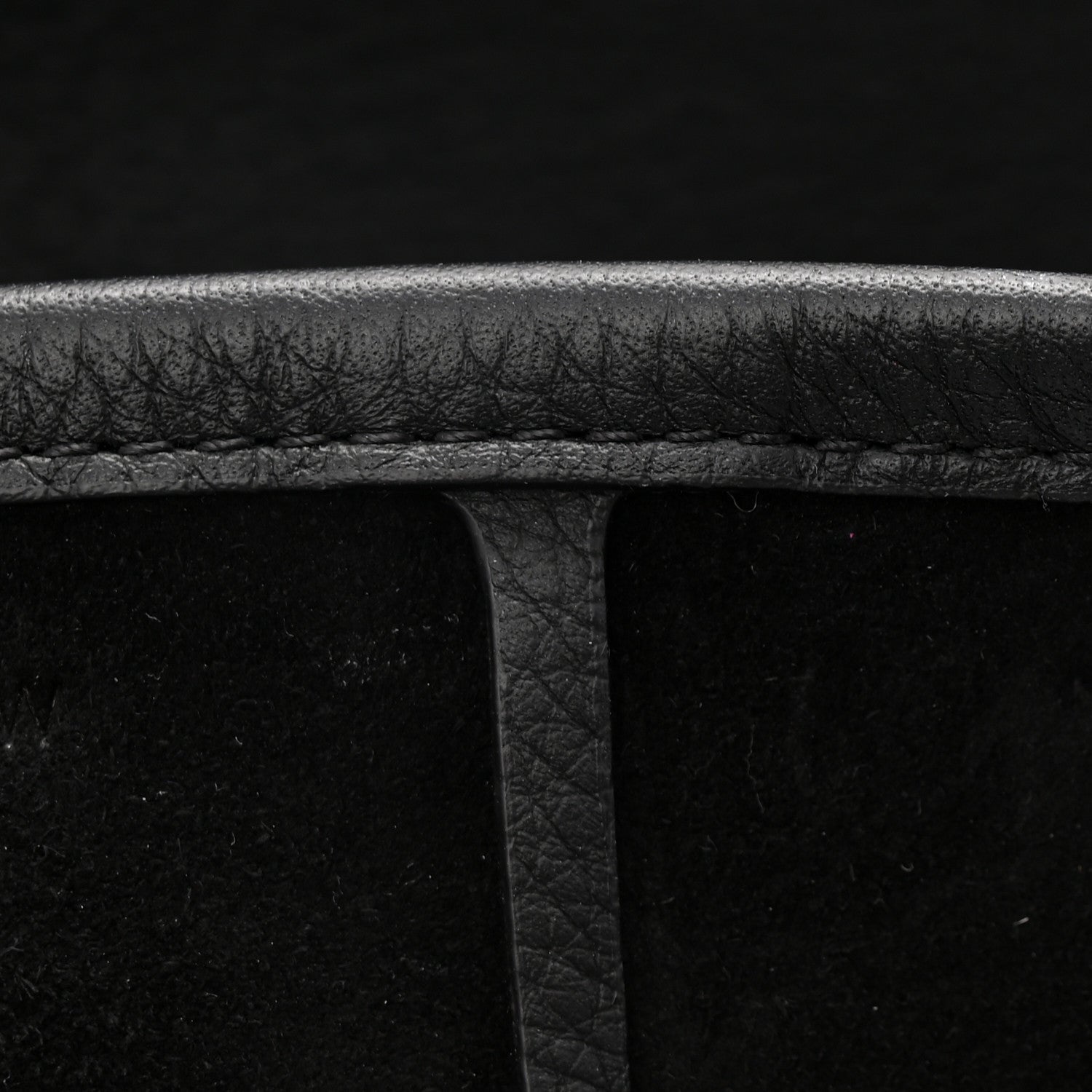 The Row Grained Calfskin Medium N/S Park Tote Black 7 of 10