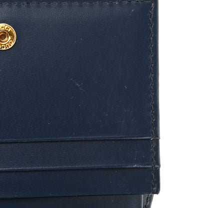 Gucci Guccissima Card Case Wallet Blue 12 of 13