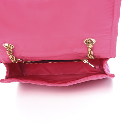 Prada Nylon Tessuto Chain Shoulder Bag Fuxia 5 of 9