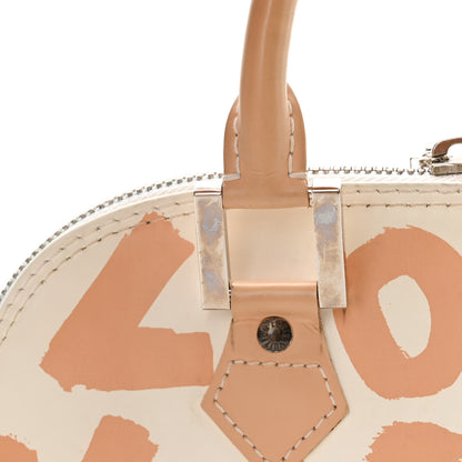 Louis Vuitton Graffiti Alma MM Peach 21 of 24