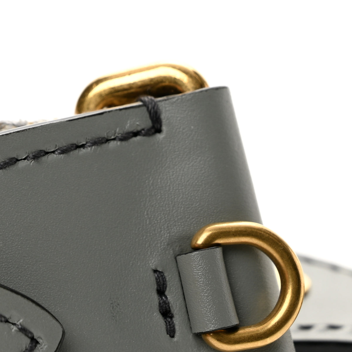 Oblique Adjustable Shoulder Strap Grey