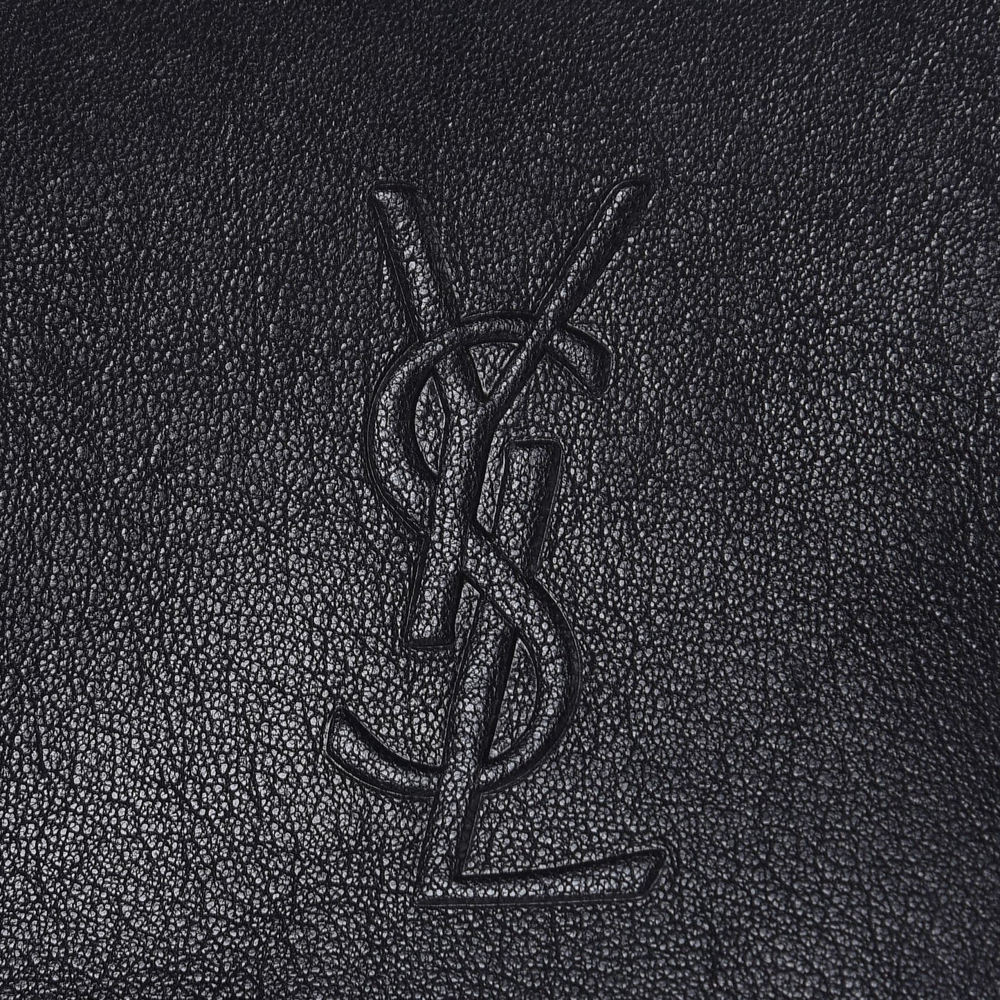 Lambskin Monogram Small Lou Camera Bag Black