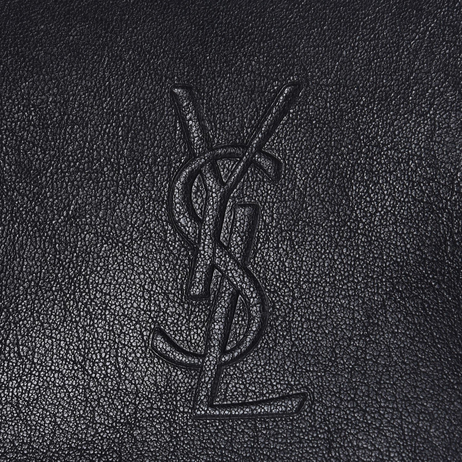 Saint Laurent Lambskin Monogram Small Lou Camera Bag Black 5 of 9