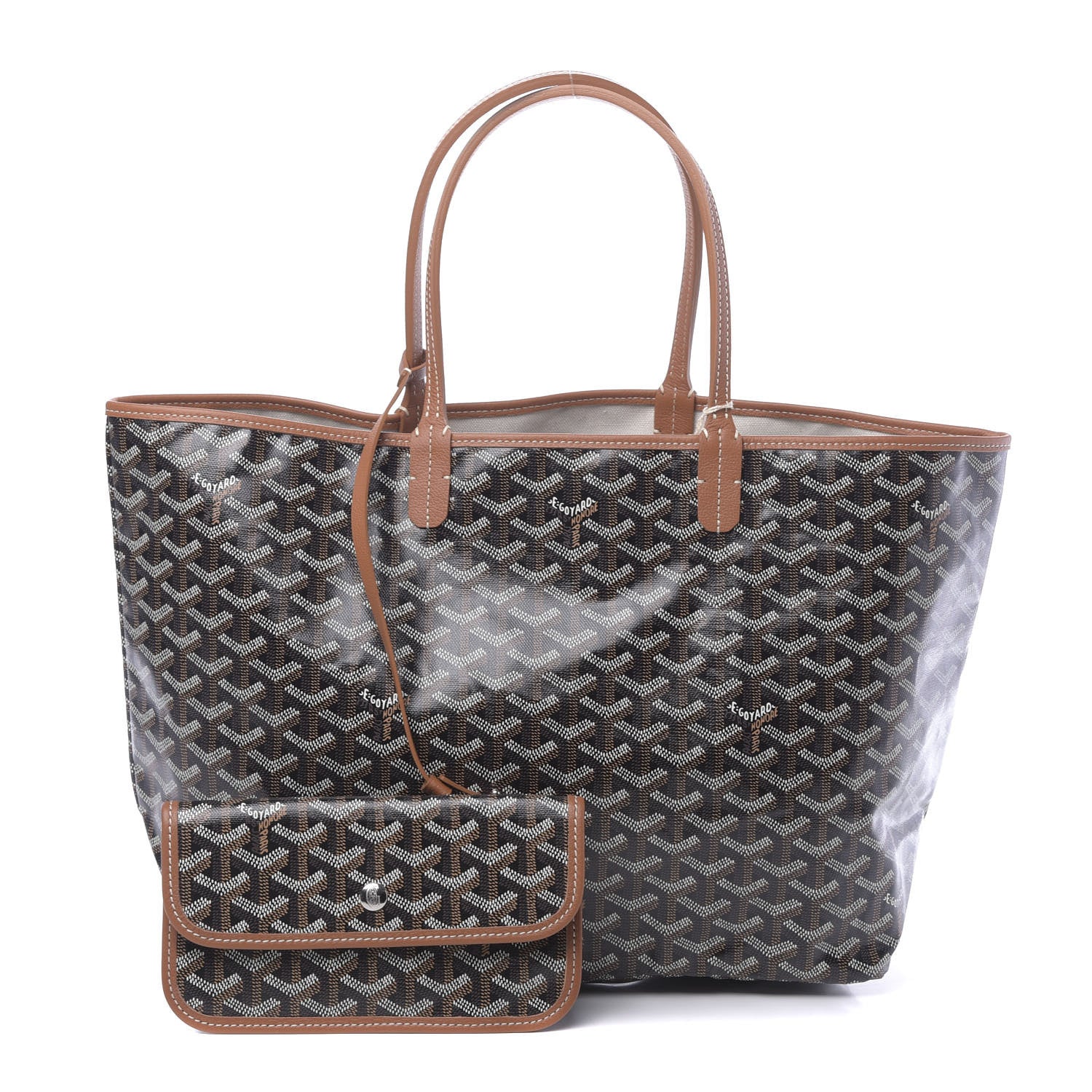 Goyard Goyardine Saint Louis PM Black Gold 1 of 11