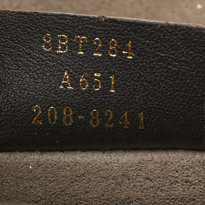 Fendi Vitello Century F is Fendi Bi-Color FF 1974 Embossed Kan I Shoulder Bag Maya Black 7 of 11