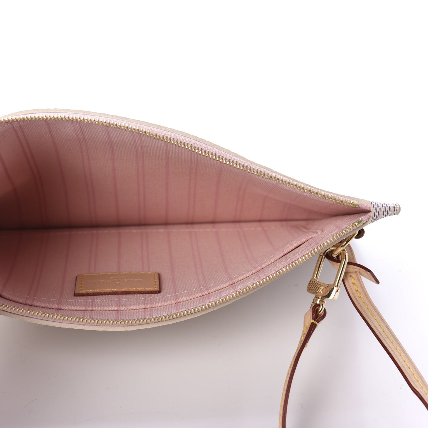Damier Azur Neverfull MM GM Pochette Rose Ballerine