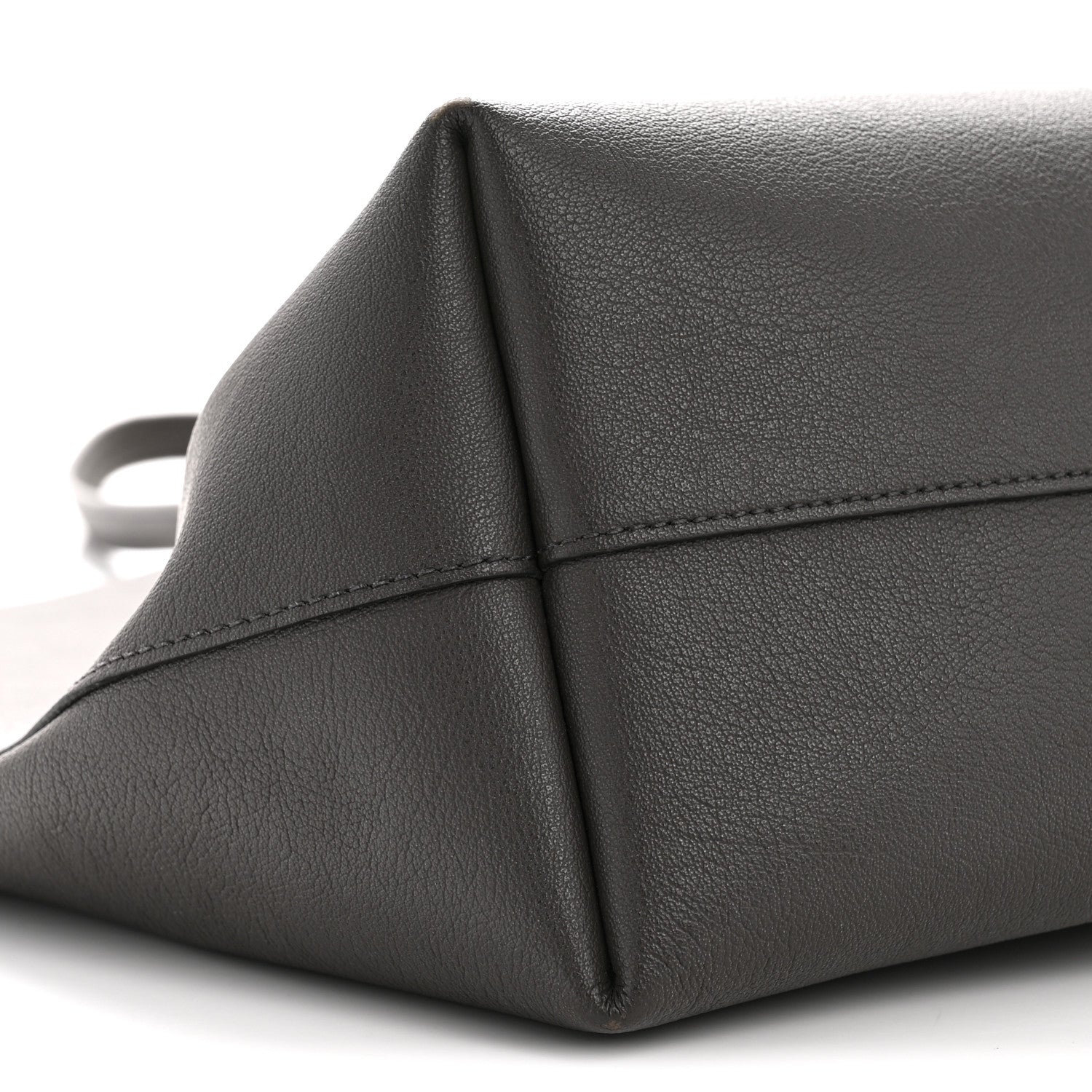 Saint Laurent Calfskin Large Shopping Tote Asphalt 10 of 14