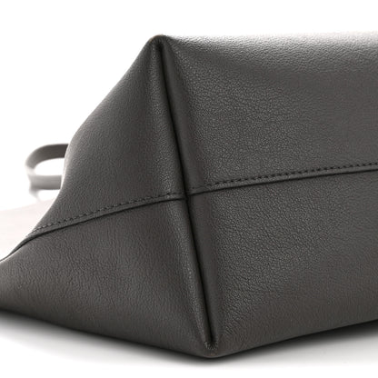 Saint Laurent Calfskin Large Shopping Tote Asphalt 10 of 14