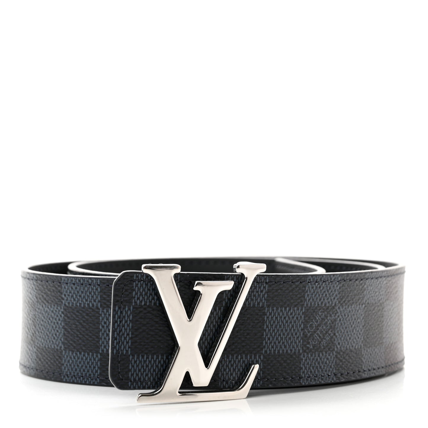 Damier Graphite 40mm LV Initiales Belt 85 34