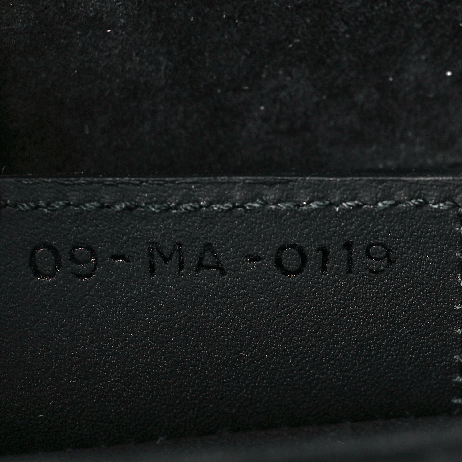 Christian Dior Ultra Matte Calfskin Saddle Bag Black 7 of 12