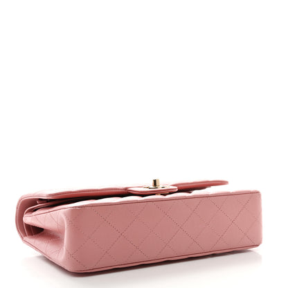 Chanel Caviar Quilted Medium Double Flap Pink 4 of 11