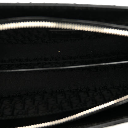 Christian Dior Patent Cannage Stitched East West Lady Dior Black 5 of 9