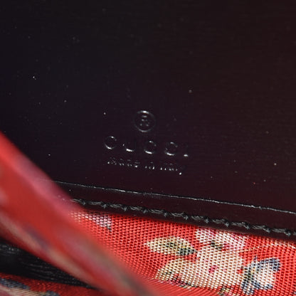Gucci Calfskin Web Trapuntata GG Zip Around Wallet Black 8 of 9