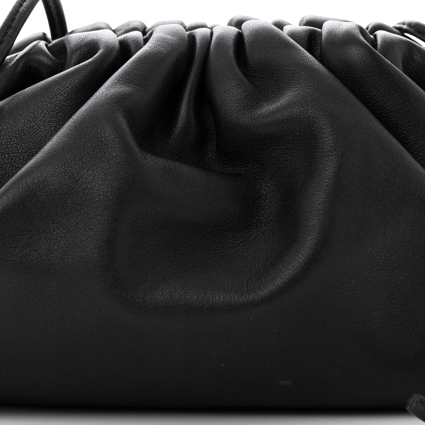 Butter Calfskin The Mini Pouch Black