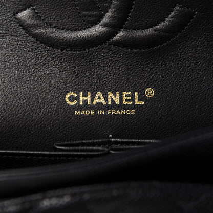 Chanel Caviar Quilted Medium Double Flap Black 8 of 10