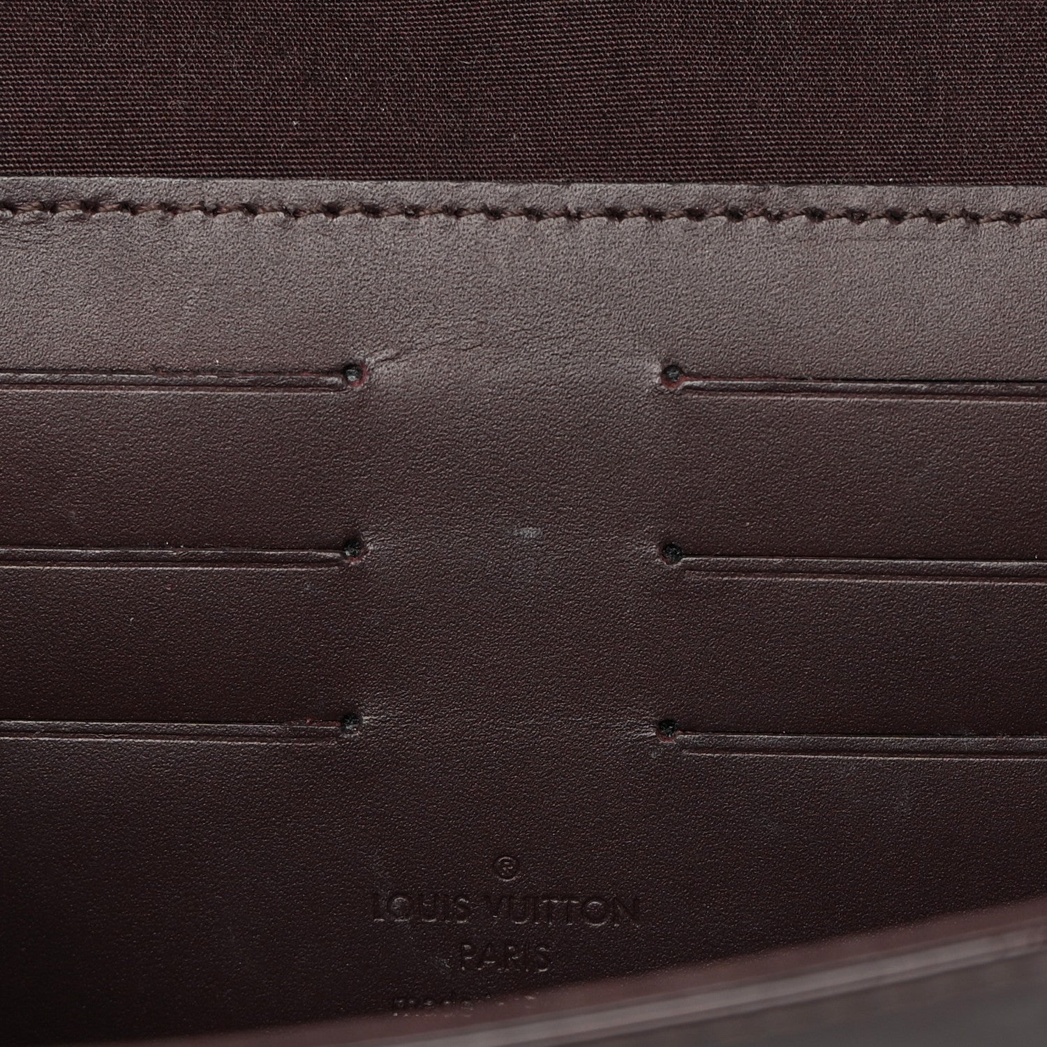 Louis Vuitton Vernis Rossmore MM Amarante 10 of 12
