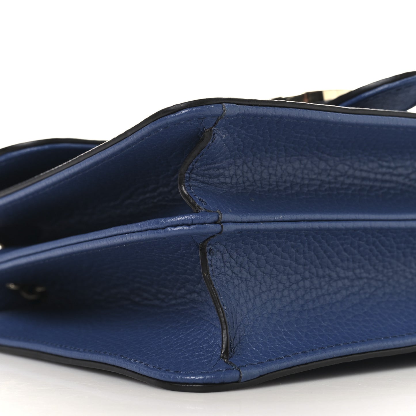 Dollar Calfskin Small Interlocking G Shoulder Bag Caspian