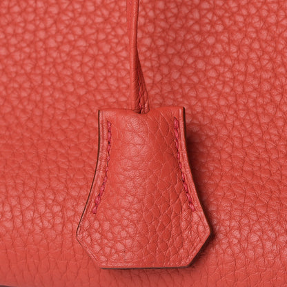 Hermes Taurillon Clemence Birkin 35 Rose Jaipur 32 of 35