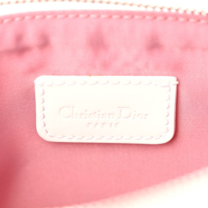 Christian Dior Monogram Mini Saddle Pochette Pink 6 of 13