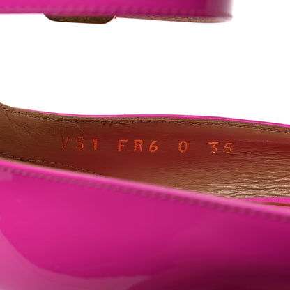 Valentino Garavani Patent Tan-Go 45/135mm Platform Pumps 35 Pink PP 6 of 9