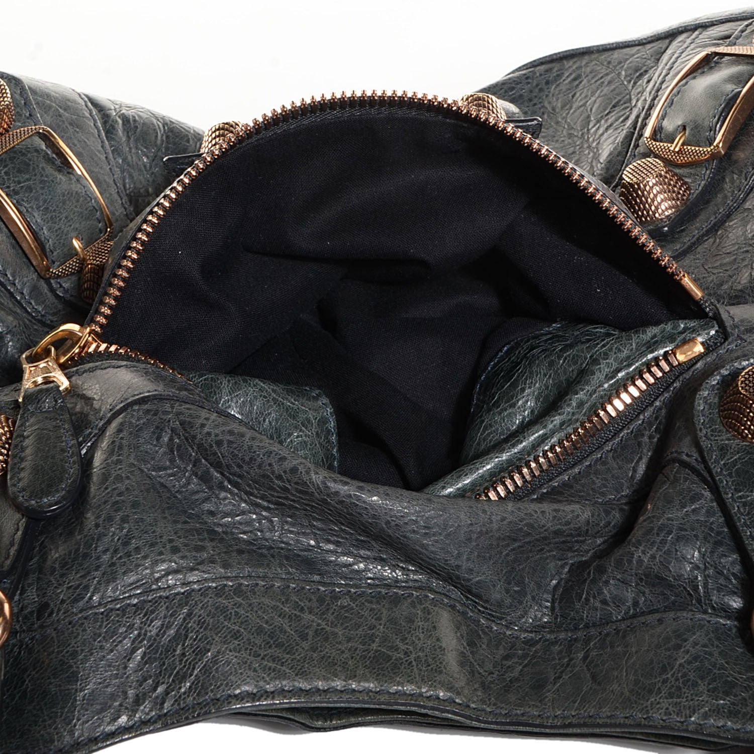 Balenciaga Agneau Giant 21 Rose Gold Hardware City Anthracite 9 of 12