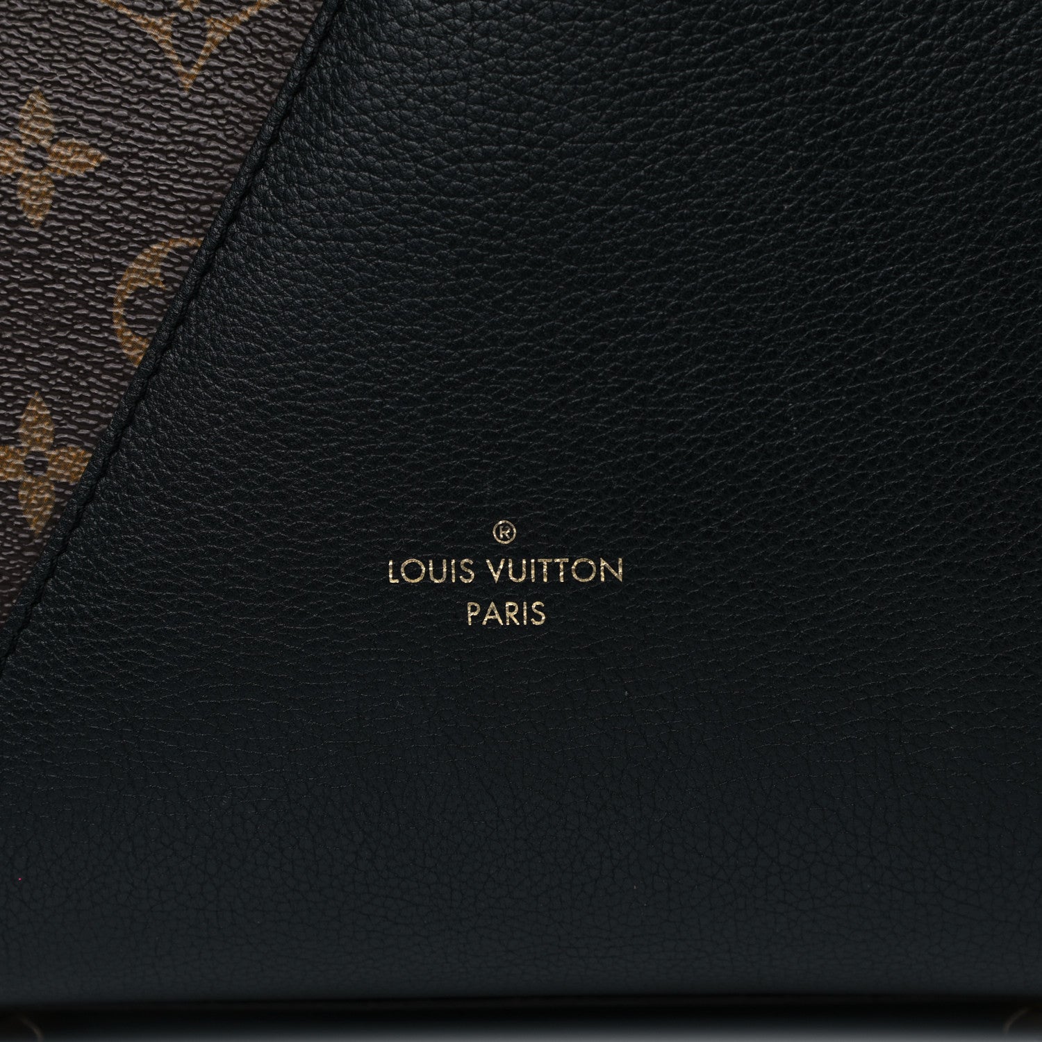 Louis Vuitton Calfskin Monogram Kimono Tote PM Black 7 of 21