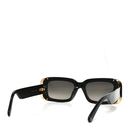 Louis Vuitton Acetate LV Moon Rectangle Sunglasses Z1653E Black 4 of 8