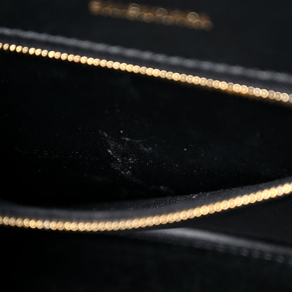Balenciaga Shiny Box Calfskin Small Hourglass Top Handle Bag Black 12 of 16