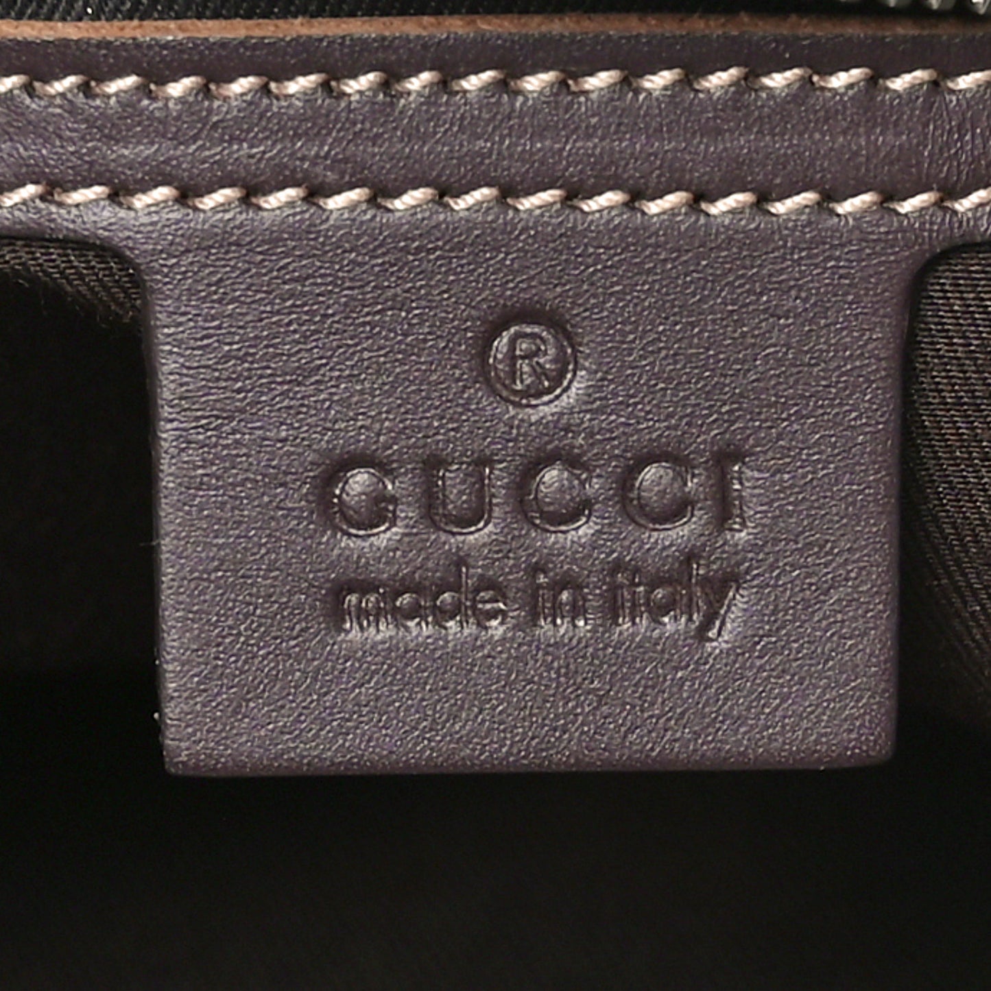 GG Supreme Monogram Small Joy Tote Dark Brown