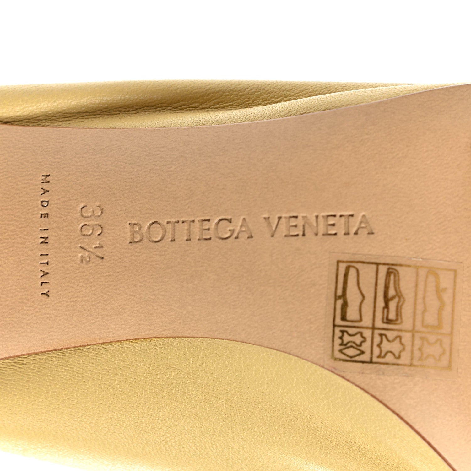 Bottega Veneta Nappa Mule Sandals 36.5 Tapioca 6 of 10