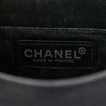 Chanel Nylon Mini Travel Accordion Flap Black 6 of 13