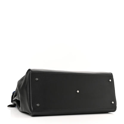 Hermes Taurillon Novillo Voyage Kelly 50 Black 3 of 9