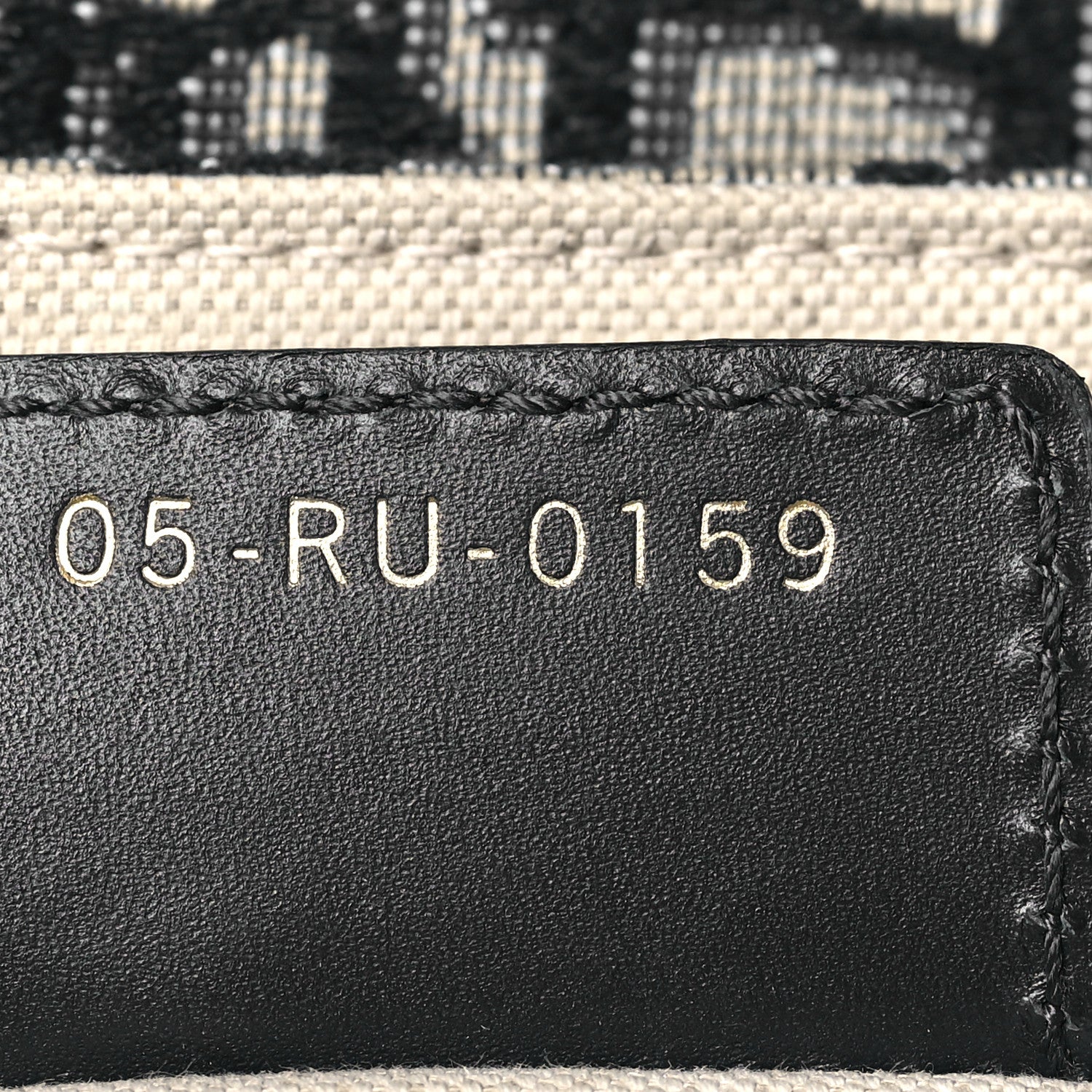 Christian Dior Oblique Saddle Bag Blue 7 of 10