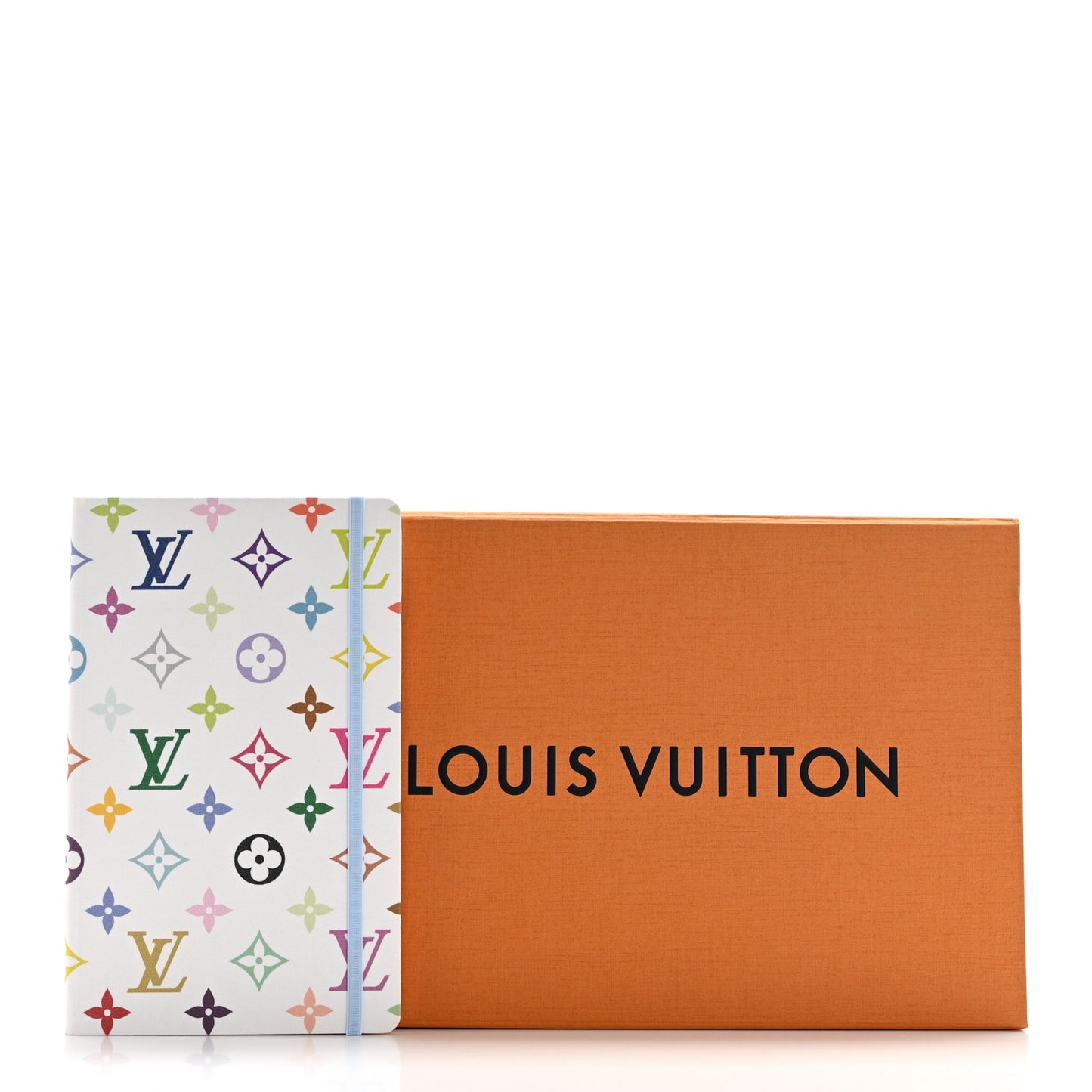 LV x TM Monogram Multicolor Jane Notebook MM White