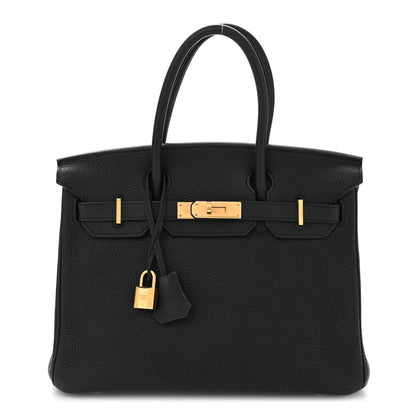 Hermes Togo Birkin 30 Black 1 of 10