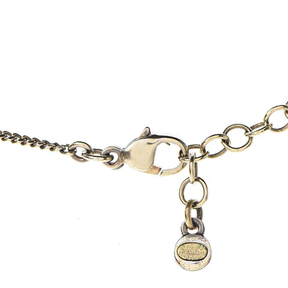 Chanel Crystal CC Necklace Multicolor Gold 5 of 7