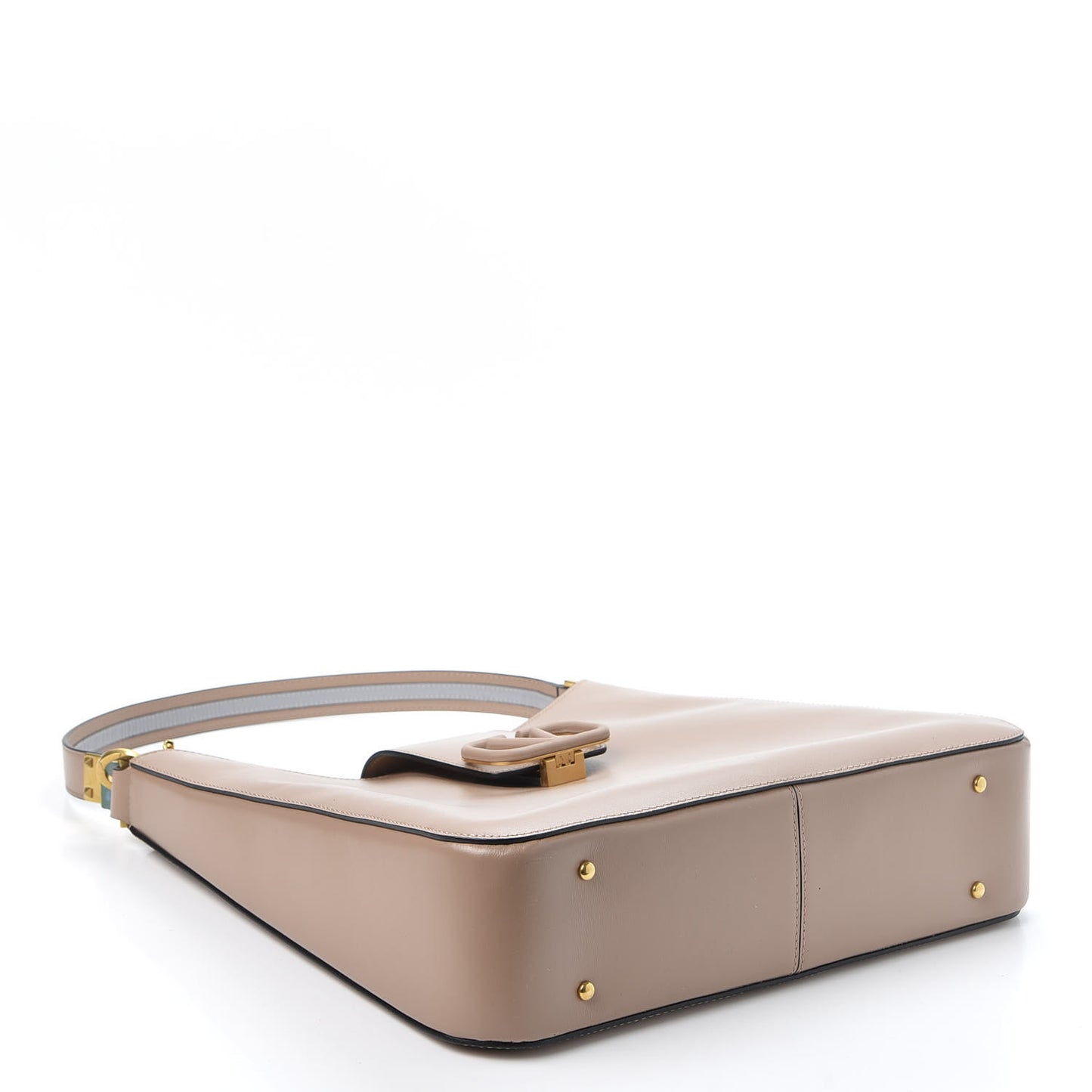 Smooth Calfskin VSling Hobo Bag Camel Rose