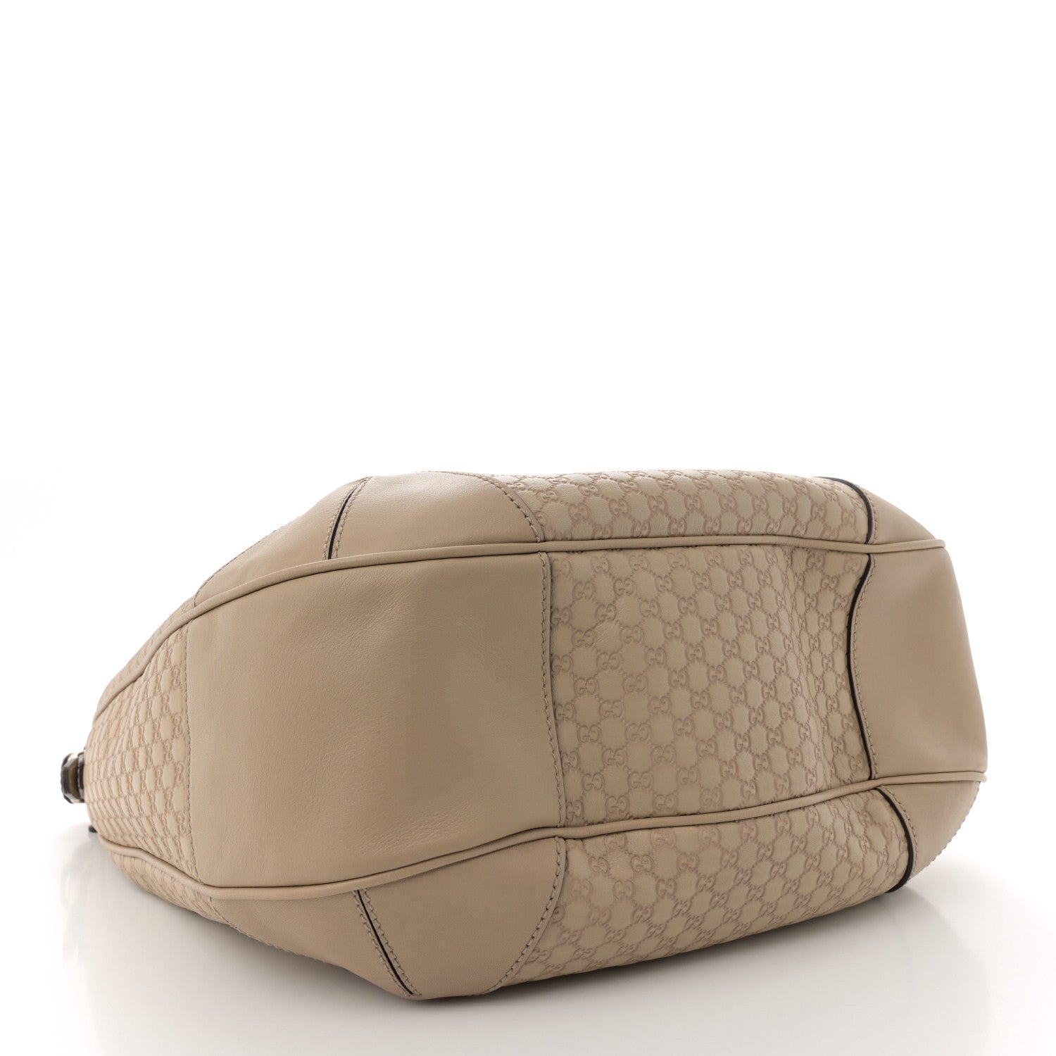 Gucci Guccissima Medium Nice Hobo Beige 4 of 11