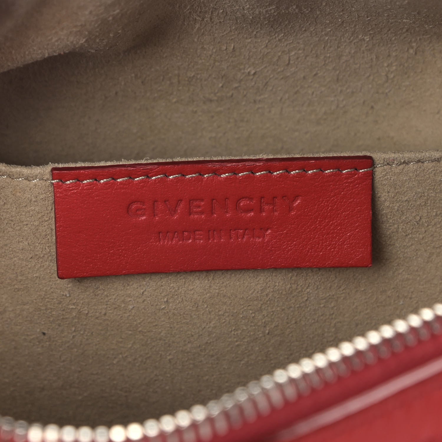 Givenchy Calfskin Micro Lucrezia Red 6 of 9