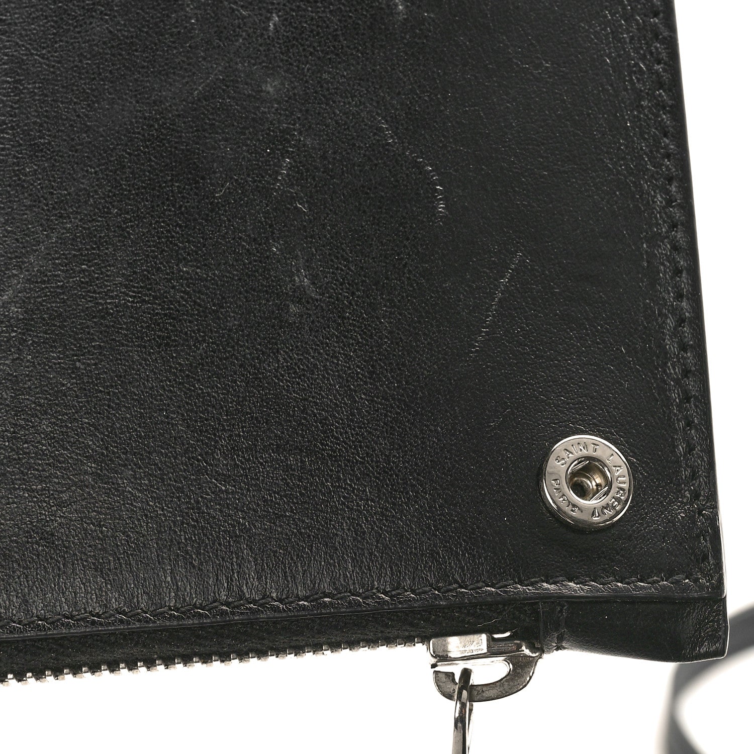 Saint Laurent Grained Calfskin Baby Sac De Jour Black 11 of 13